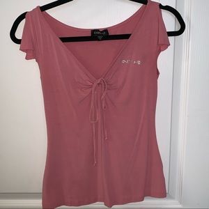 BeBe Rhinestone shirt
